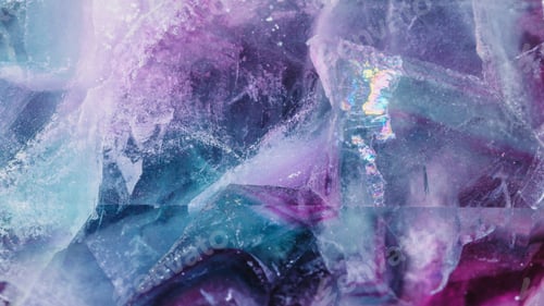 Preview: Purple Fluorite Crystal Macro Texture Close-Up Photography