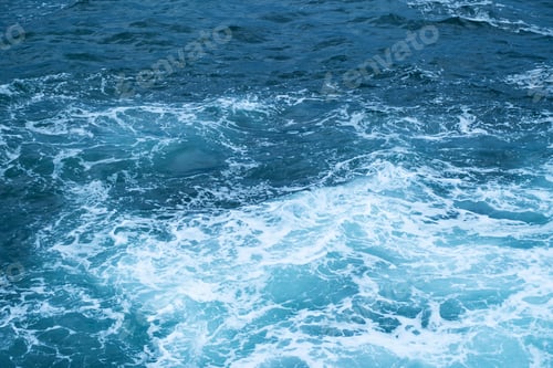Preview: Ocean surface. Abstract water background. Wave pattern.