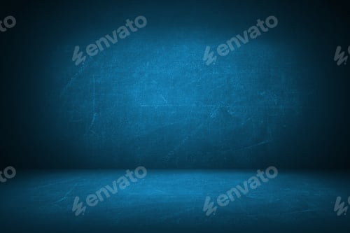 Preview: dark blue grunge studio backdrop background