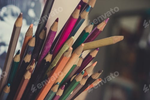 Preview: Colored pencils
