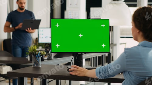 Preview: Startup manager uses greenscreen display