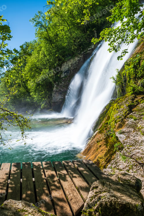 Preview: Pristine Waters and Natural Beauty of Virje Waterfall in Slovenia