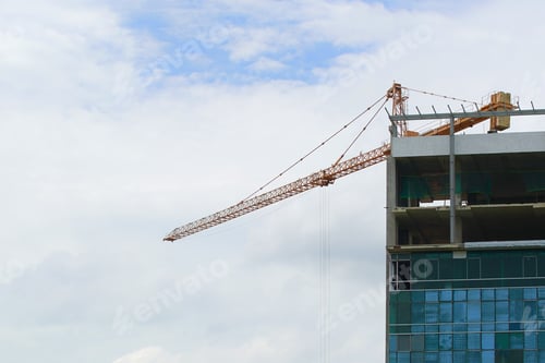 Preview: Skyscraper construction site.