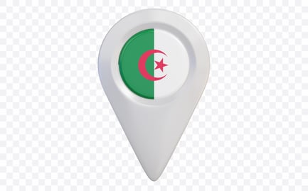 Preview: Algeria Location Pin