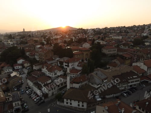 Preview: View of the center of Sarajevo, Bosnia and Herzegovina