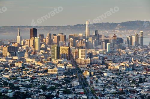Preview: San Francisco skyline, California