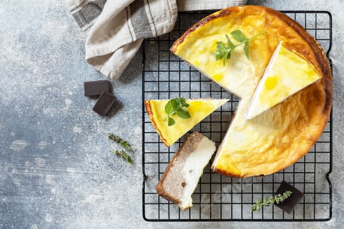 Preview: Ricotta cheesecake or casserole.