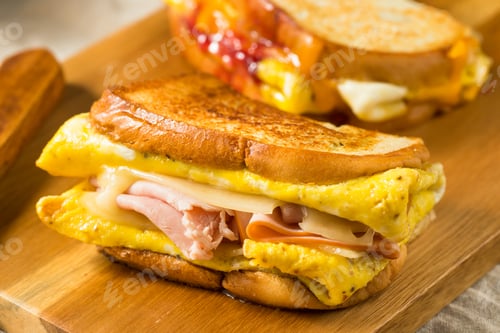 Preview: Homemade One Pan Egg Breakfast Sandwich