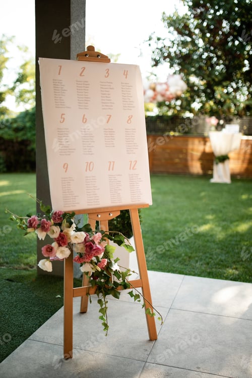 Preview: Wedding board.