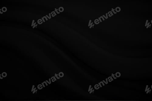 Preview: Abstract background wave of black cloth, wave pattern of fabric.