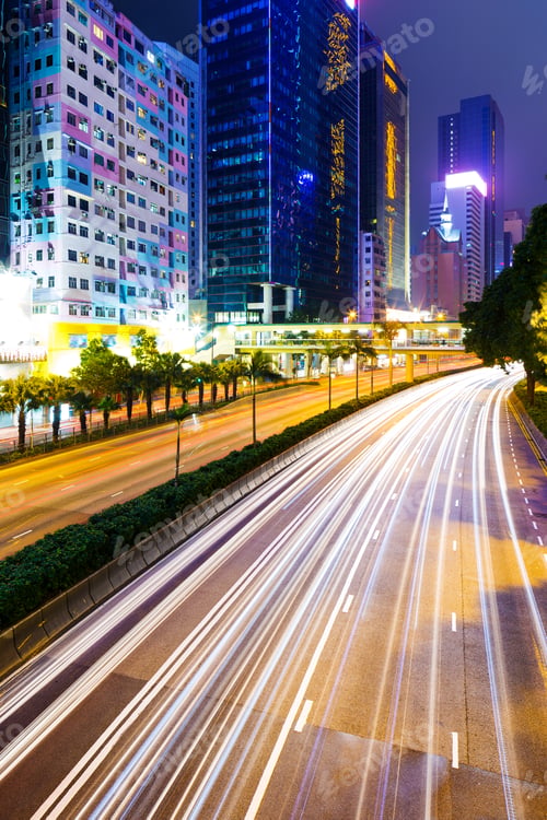 Preview: Hong Kong at night