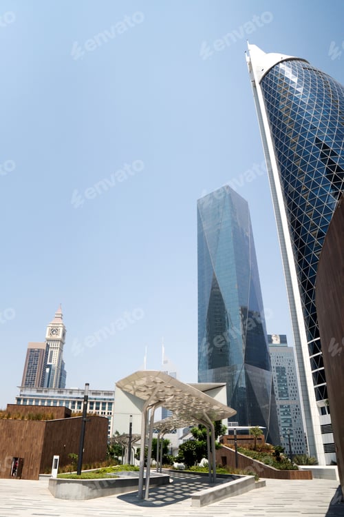 Preview: Dubai downtown skyline