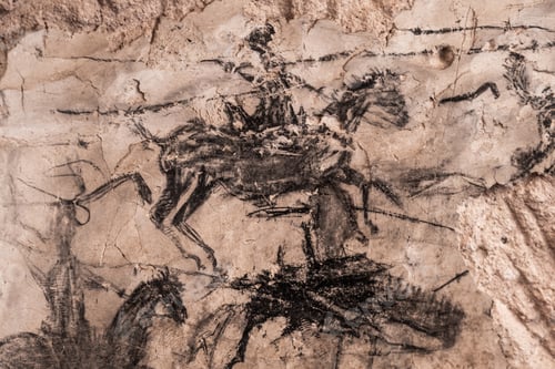 Preview: Rock painting in Cappadocia, Turkey
