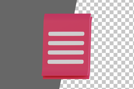 Preview: Paper 3D Icon