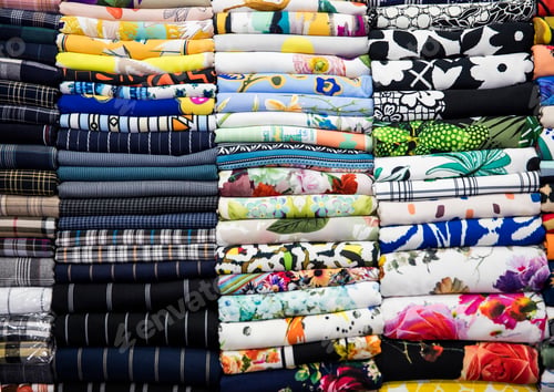 Preview: Colorful textiles on the market