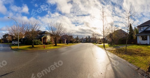 Preview: Residential Suburban Neighborhood in the City