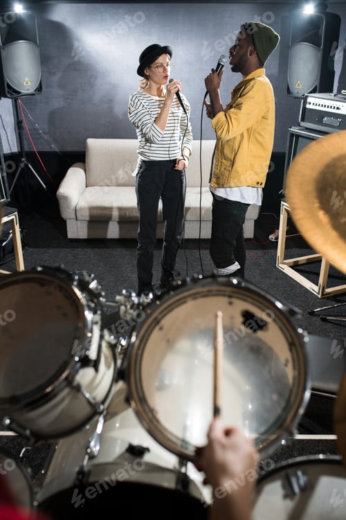 Preview: Couple of Singers Rehearsing