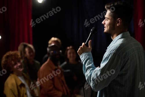 Preview: Performing Stand-Up Comedy with Smiling Audience