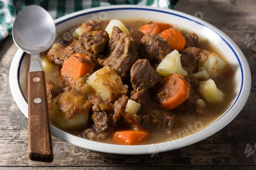 Preview: Irish beef stew with carrots and potatoes