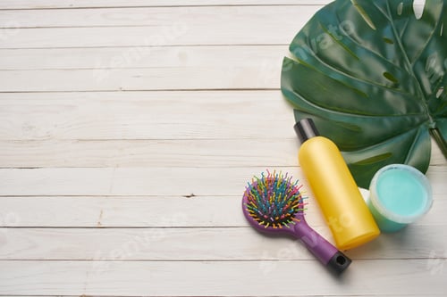 Preview: skin care creams comb green leaf hygiene