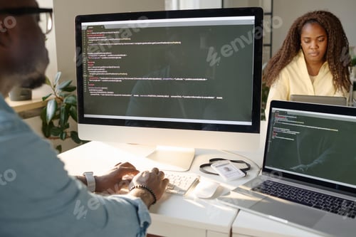 Preview: Man at Office Work