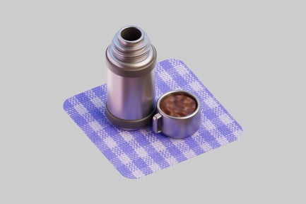 Preview: Autumn thermos and coffee mug set