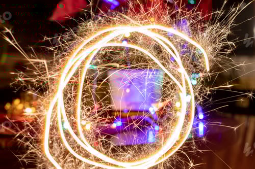 Preview: New year or holiday concept