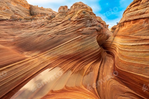 Preview: The Wave rock formation in Arizona