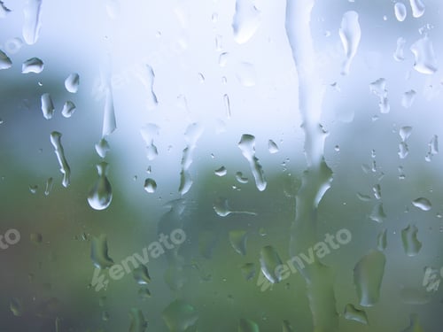 Preview: Glass with rain