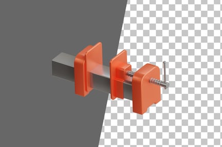Preview: Clamp 3D Icon