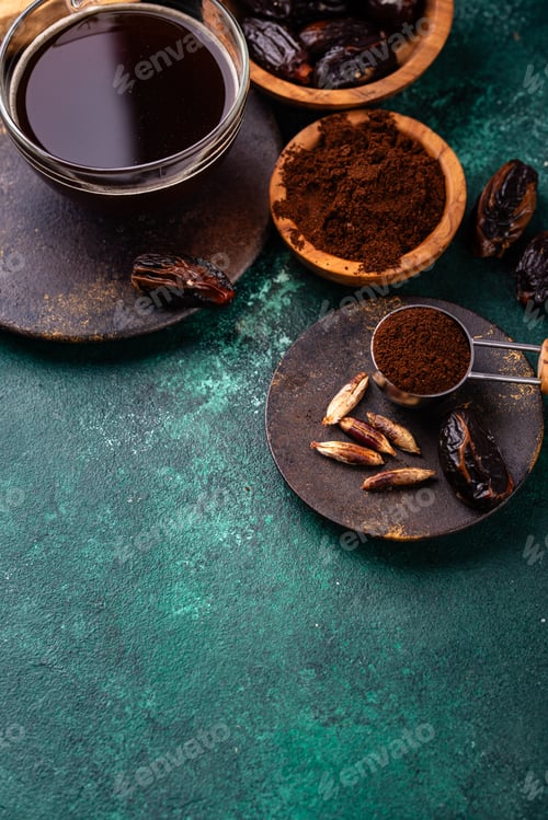 Preview: Coffee from date seed. Caffein free drink
