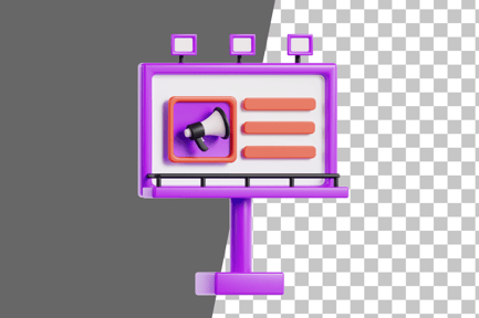 Preview: Billboard 3D Icon