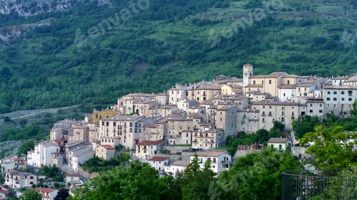 Preview: Barrea, old village in Abruzzi, Italy