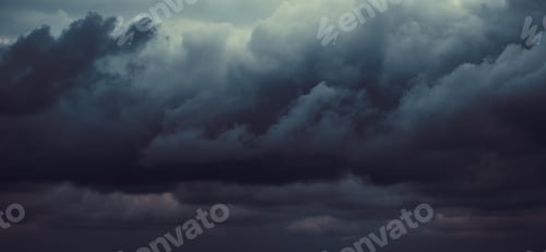 Preview: Dark moody storm clouds. Ominous warning