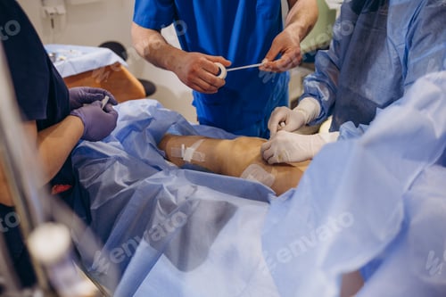 Preview: Medical Professionals Operating in Hospital Setting