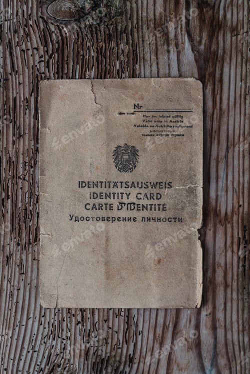 Preview: First page of identity card