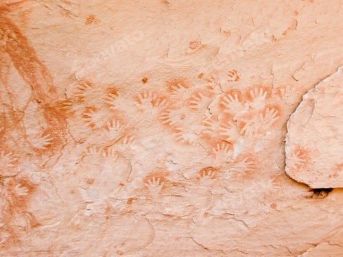 Preview: Historic Anasazi Hand Prints