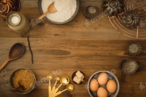 Preview: Basic baking ingredients