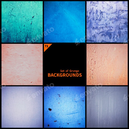 Preview: Collection Of Grunge Textures And Backgrounds Collected In One File