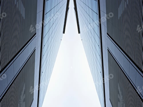 Preview: Low angle view of skyscrapers, Ho Chi Minh City, Vietnam