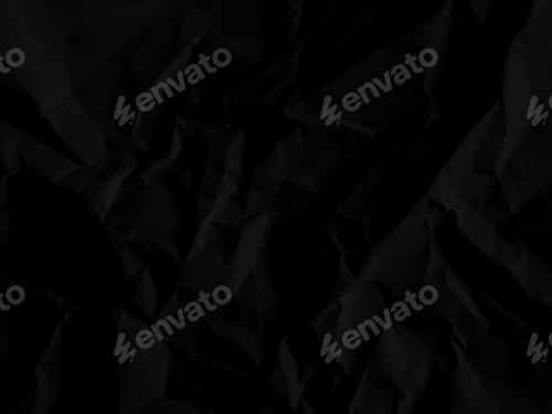 Preview: Paper crumpled background texture black wall abstract