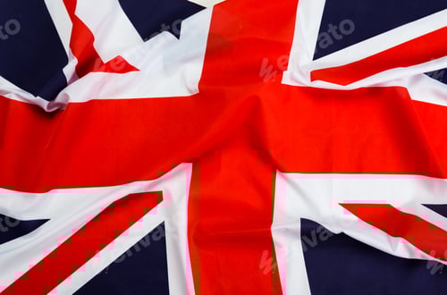 Preview: Closeup of Union Jack flag