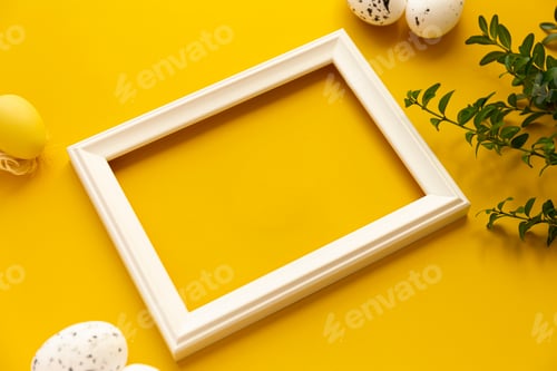 Preview: White frame, mockup