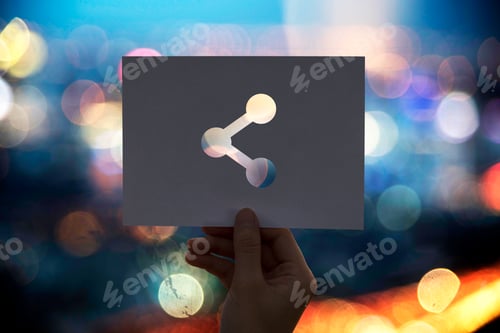 Preview: Connection online networking perforated paper share