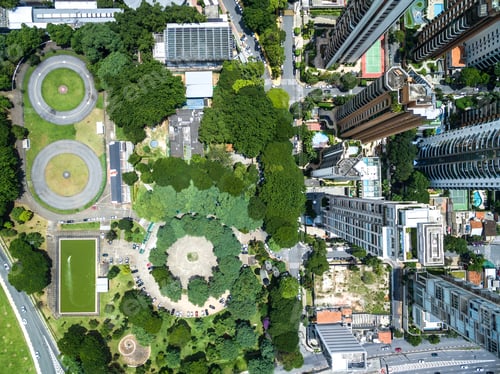 Preview: Top View Of Some Buildings In Sao Paulo, Brazil