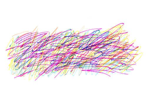 Preview: Abstract background with bright colorful mess and swirl pattern for design