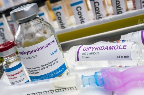 Preview: Diverse medication prepared to treat Kawasaki disease