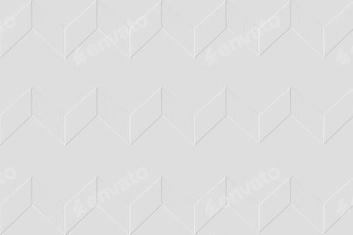 Preview: 3D gray paper craft cubic patterned background