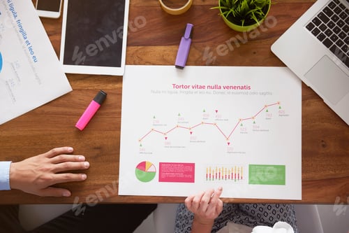 Preview: Data on the paper on the desk