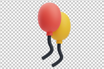 Preview: Balloon 3D Icon